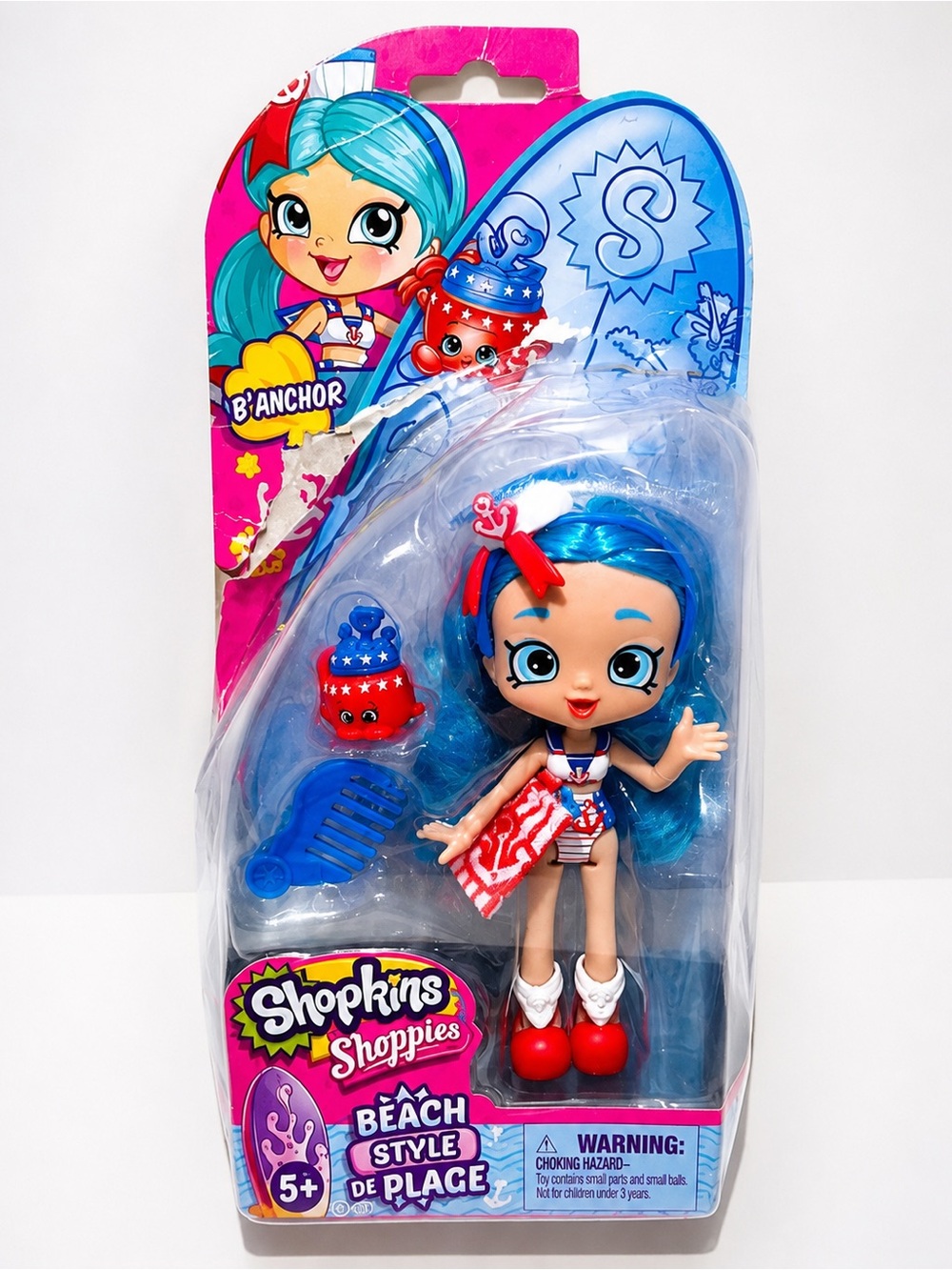 Shopkins Shoppies B'Anchor Beach Style Doll